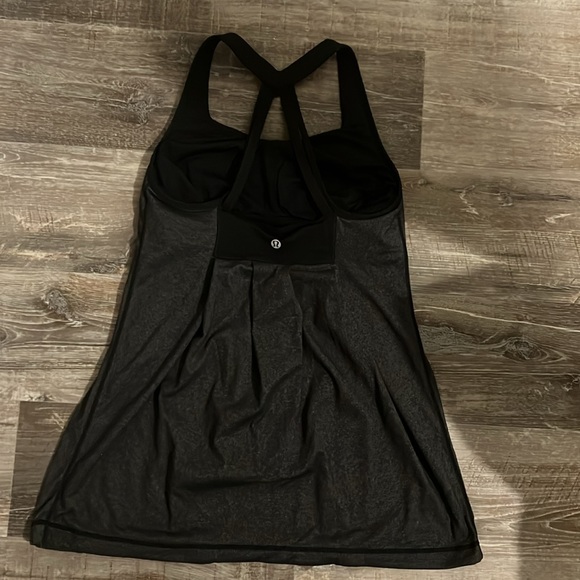 Gently used Lululemon pleated tank - Picture 2 of 4